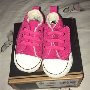 Pink converse